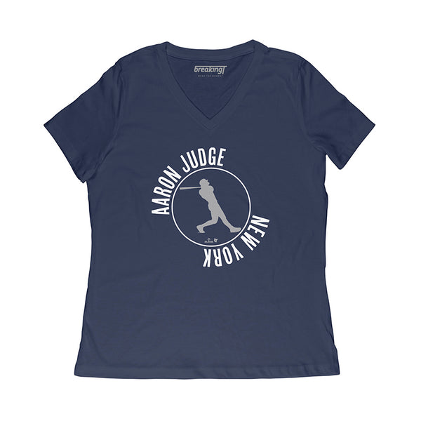 Aaron Judge Swing Circle Shirt, New York - MLBPA Licensed - BreakingT