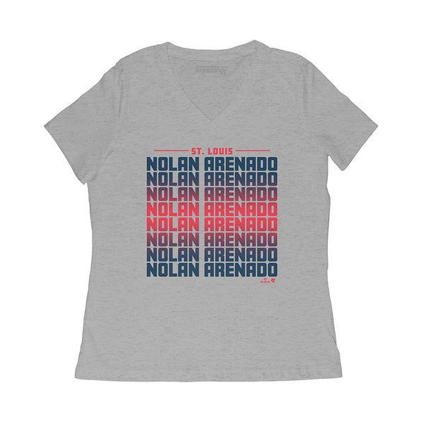 Nolan Arenado: Name Fade Shirt - MLBPA Licensed - BreakingT