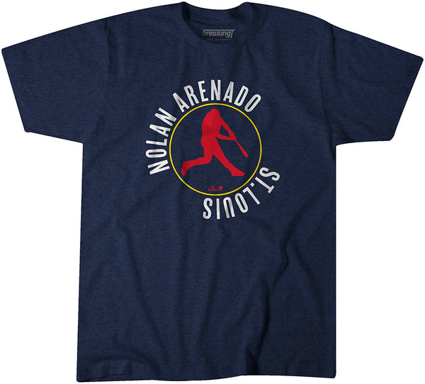 Nolan Arenado: Swing Circle Shirt - MLBPA Licensed - BreakingT