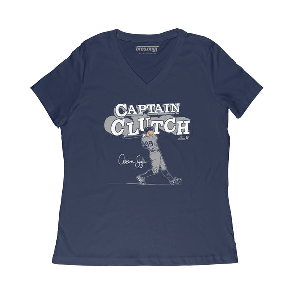 Aaron Judge Captain Clutch Shirt, New York - MLBPA Licensed -BreakingT