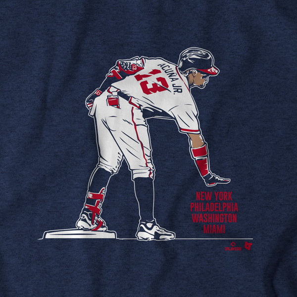 Ronald AcuÃ±a Jr.: Too Small Shirt, Atlanta - MLBPA Licensed - BreakingT