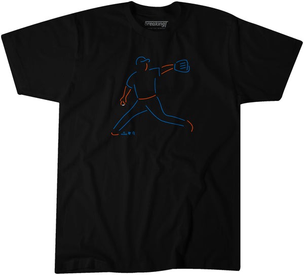 Neon Kodai Senga Shirt, New York - MLBPA - Athlete Logos + BreakingT