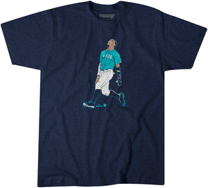 Julio Rodríguez: Superstar Pose Shirt - MLBPA Licensed - BreakingT