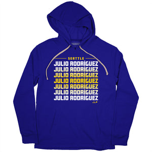 Julio Rodríguez: Name Fade Shirt - MLBPA Licensed - BreakingT