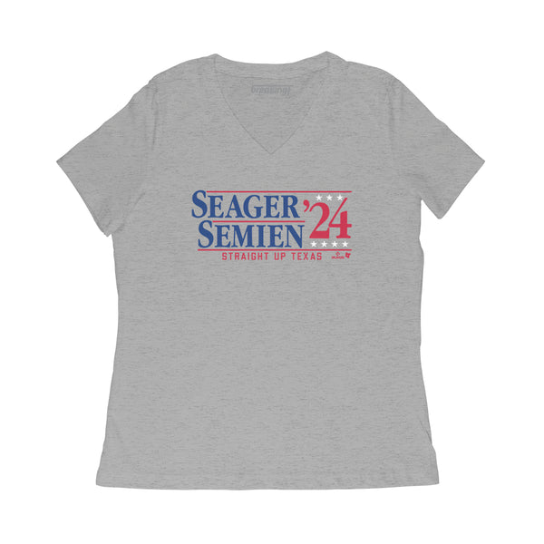 Seager Semien '24 Shirt, Texas Baseball - MLBPA Licensed - BreakingT