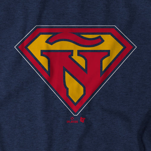 Ronald Acuña Jr.: Super Ñ Shirt, Atlanta - MLBPA Licensed - BreakingT