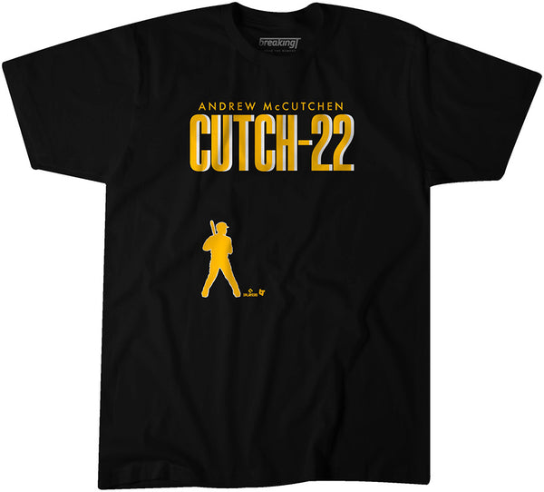 Andrew McCutchen: Cutch-22 Shirt, Pittsburgh - MLBPA - BreakingT