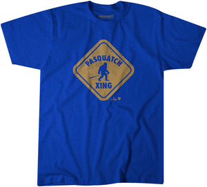 Vinny Pasquantino: Pasquatch Shirt, Kansas City - MLBPA - BreakingT