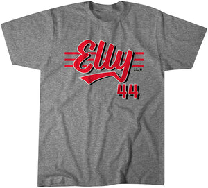 Elly De La Cruz: Cincinnati Script Shirt - MLBPA Licensed - BreakingT