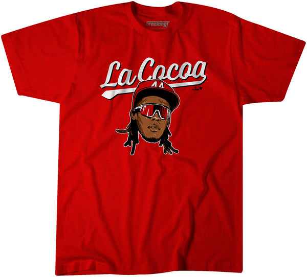 Elly De La Cruz La Cocoa Shirt, Cincinnati - MLBPA Licensed -BreakingT