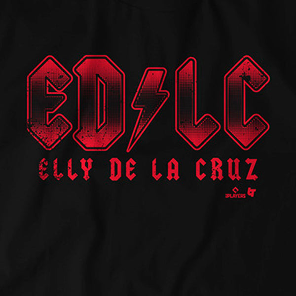 Elly De La Cruz: EDLC Shirt, Cincinnati - MLBPA Licensed - BreakingT