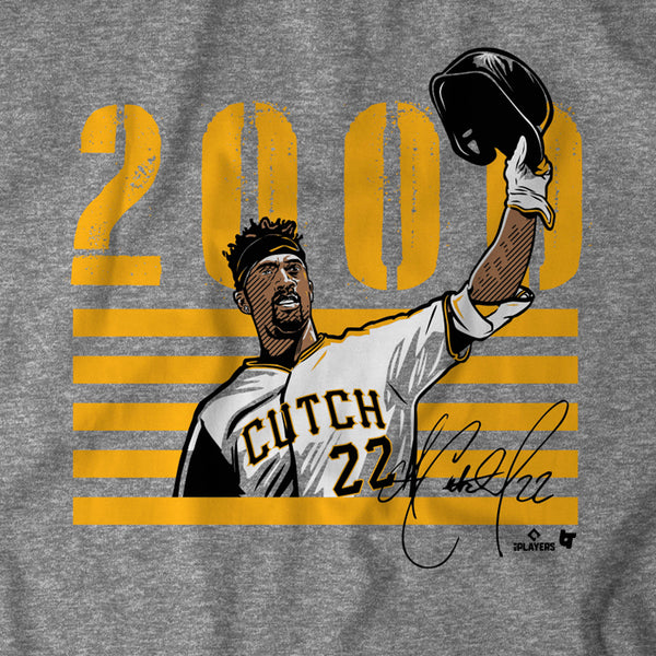 Andrew McCutchen: 2,000 Hits Shirt, Pittsburgh - MLBPA - BreakingT