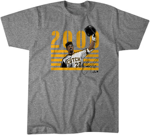 Andrew McCutchen: 2,000 Hits Shirt, Pittsburgh - MLBPA - BreakingT