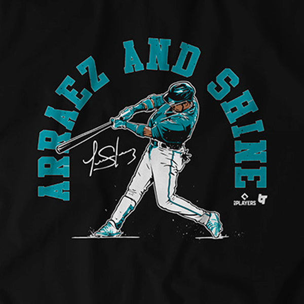 Luis Arraez and Shine Shirt, Miami - MLBPA Licensed - BreakingT