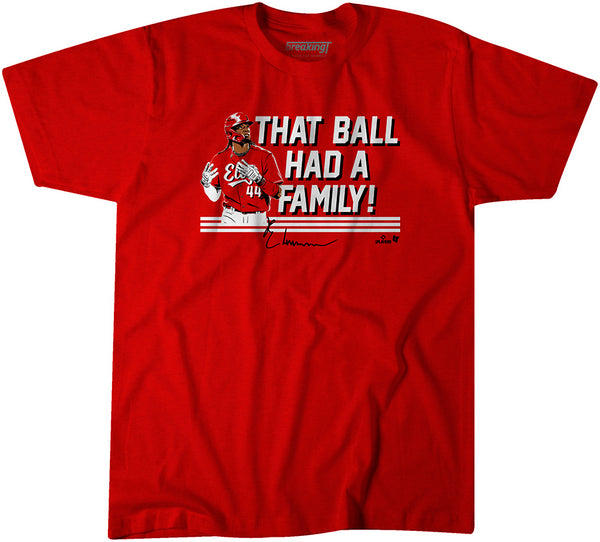 Elly De La Cruz: That Ball Had a Family Shirt - MLBPA - BreakingT