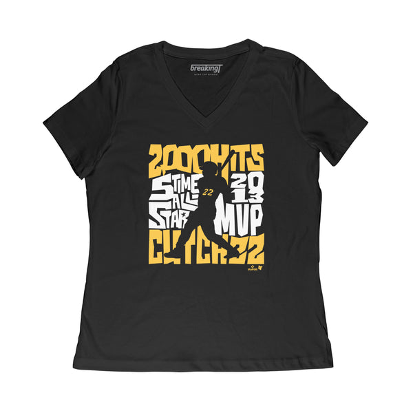 Andrew McCutchen: Pittsburgh Icon Shirt - MLBPA Licensed - BreakingT