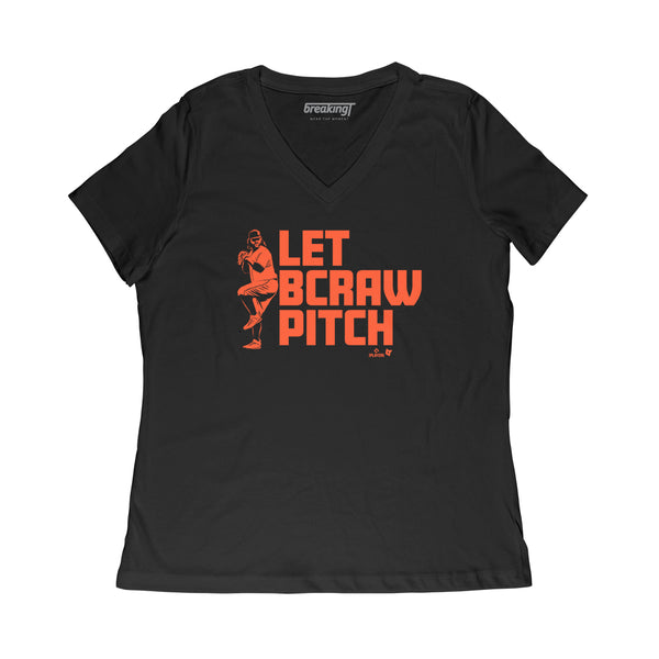 Brandon Crawford Let BCraw Pitch Shirt, SF - MLBPA Licensed -BreakingT