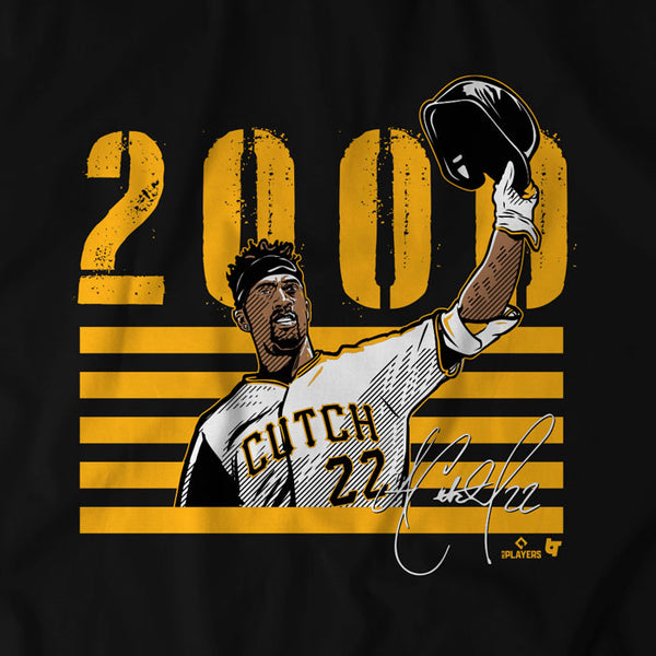 Andrew McCutchen: 2,000 Hits Shirt, Pittsburgh - MLBPA - BreakingT