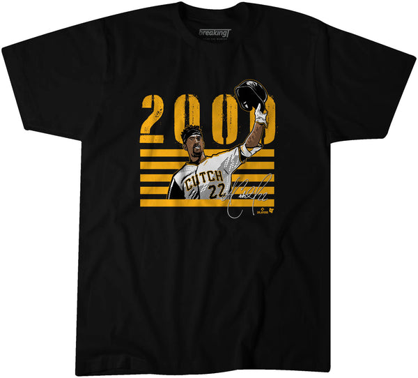 Andrew McCutchen: 2,000 Hits Shirt, Pittsburgh - MLBPA - BreakingT