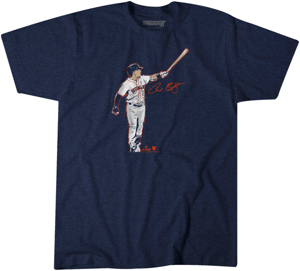 Alex Bregman: Superstar Pose Shirt - MLBPA Licensed - BreakingT