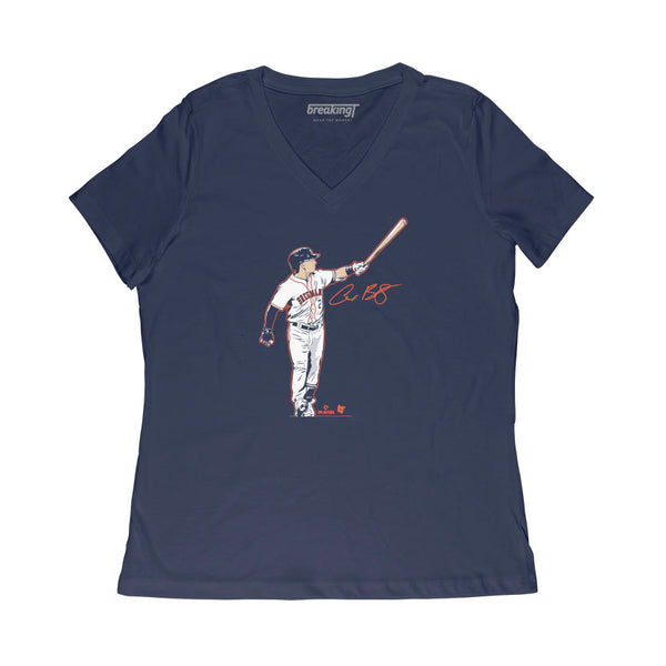 Alex Bregman: Superstar Pose Shirt - MLBPA Licensed - BreakingT