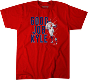 Kyle Schwarber: Good Job Kyle Shirt, Philadelphia - MLBPA - BreakingT