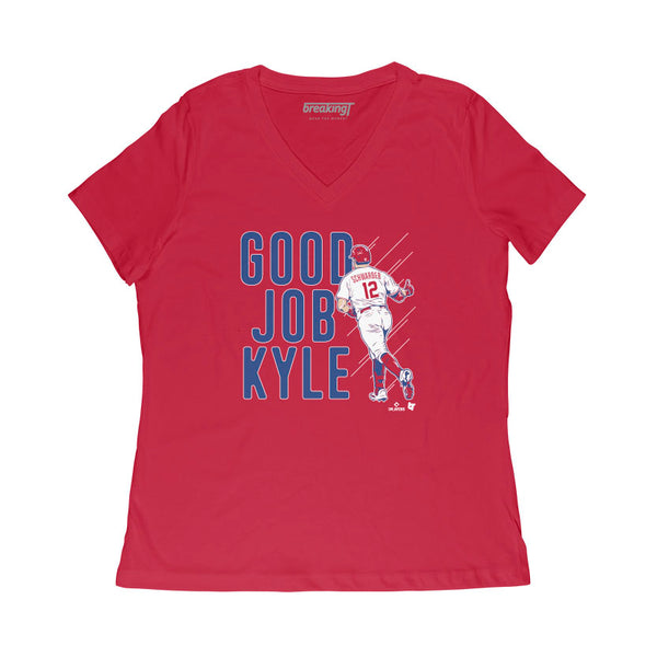 Kyle Schwarber: Good Job Kyle Shirt, Philadelphia - MLBPA - BreakingT