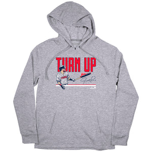 Justin Turner: Turn Up Shirt, Boston - MLBPA Licensed - BreakingT