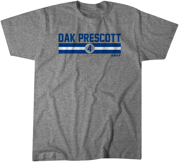 Dak Prescott: Name & Number Stripe - NFLPA Licensed - BreakingT