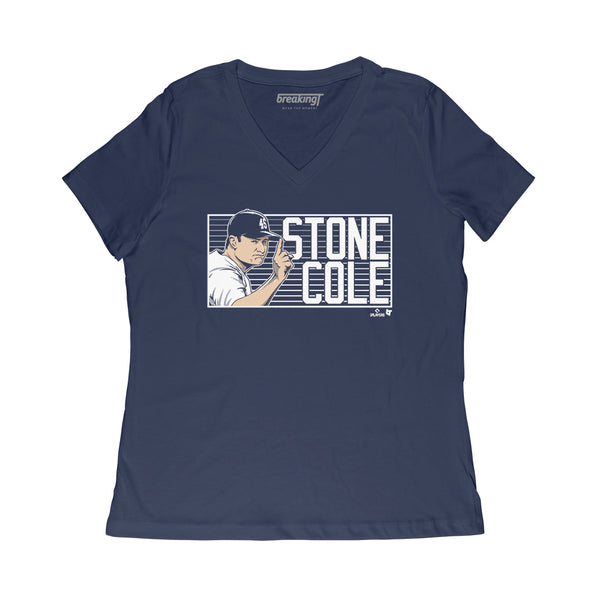 Gerrit Cole: Stone Cole Shirt, New York - MLBPA Licensed - BreakingT