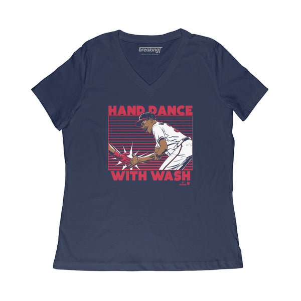 Ron Washington: Hand Dance Shirt, Atlanta - MLBPA Licensed - BreakingT