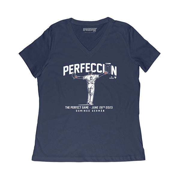 Domingo Germá¡nPerfección Shirt, New York - MLBPA Licensed - BreakingT