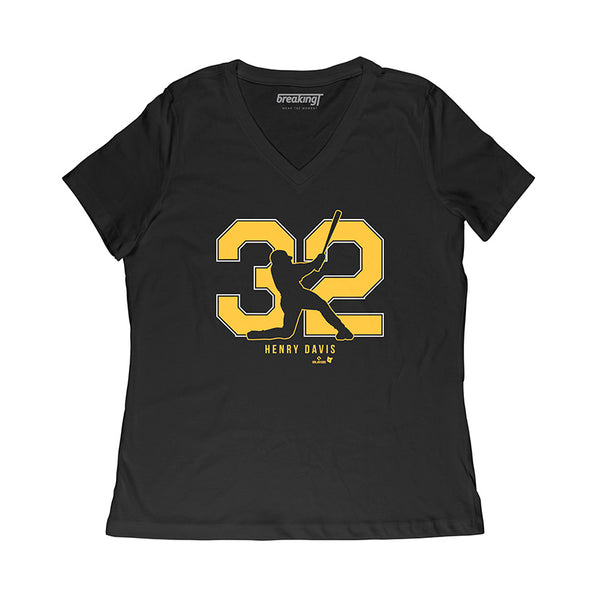 Henry Davis 32 Shirt,  Pittsburgh - MLBPA Licensed - BreakingT