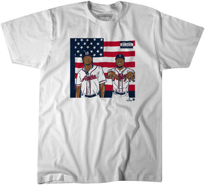 Ronald Acuña Jr.. & Ozzie Albies: ATL Icons Shirt - MLBPA - BreakingT