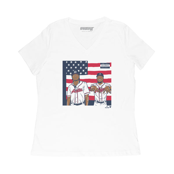 Ronald Acuña Jr.. & Ozzie Albies: ATL Icons Shirt - MLBPA - BreakingT