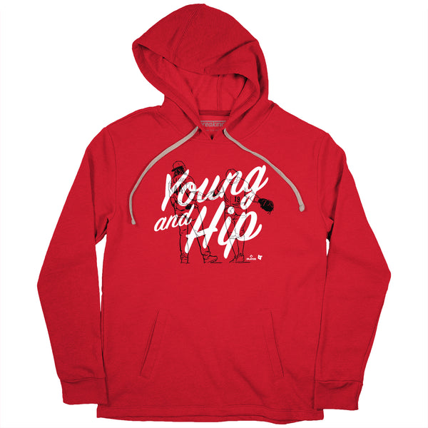 Joey Votto: Young & Hip Shirt, Cincinnati - MLBPA Licensed - BreakingT