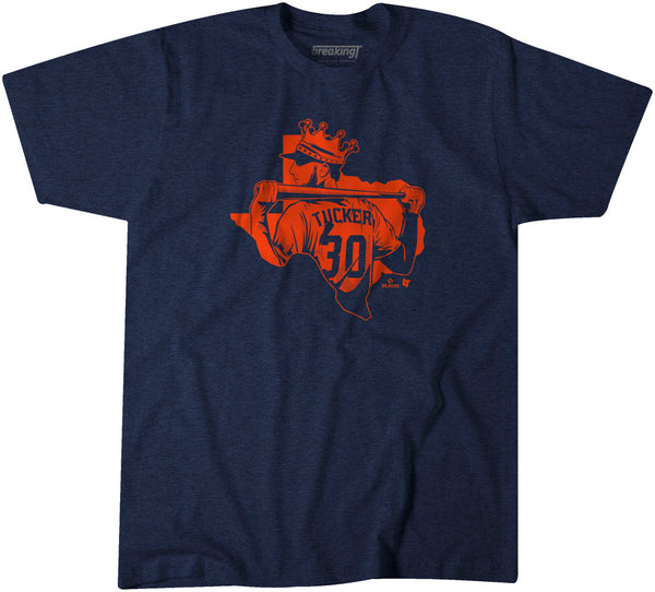 Kyle Tucker: King of Texas Shirt, Houston - MLBPA Licensed - BreakingT