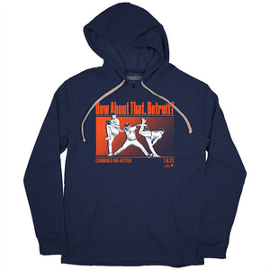 Matt Manning Detroit Combined No-Hitter T-Shirt - MLBPA - BreakingT