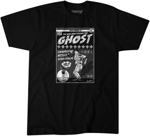 Kodai Senga Throws the Ghost Shirt - MLBPA - Athlete Logos + BreakingT