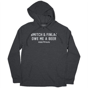 BMitch & Finlay Owe Me A Beer Adult T-Shirt