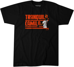 Camilo Doval: Tranquilo Shirt, San Francisco - MLBPA - BreakingT