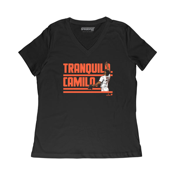 Camilo Doval: Tranquilo Shirt, San Francisco - MLBPA - BreakingT