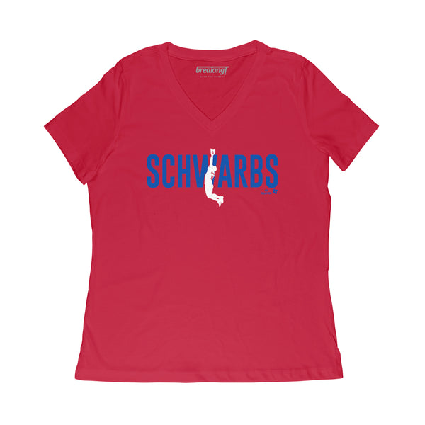 Kyle Schwarber: Air Schwarbs Shirt, Philly - MLBPA Licensed -BreakingT