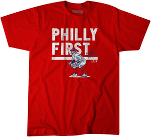 Bryce Harper: Philly First Shirt + Hoodie - MLBPA Licensed - BreakingT