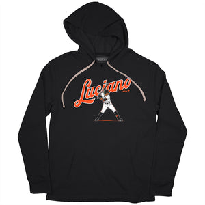 Marco Luciano: Swing Shirt, San Francisco - MLBPA Licensed - BreakingT