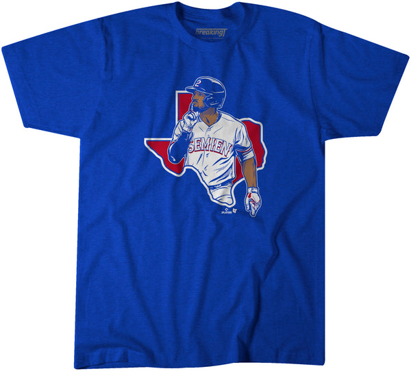 Don't Mess with Marcus Semien Shirt, Texas - MLBPA Licensed -BreakingT