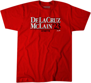 Elly De La Cruz Matt McLain Campaign T-Shirt, Cincinnati - BreakingT