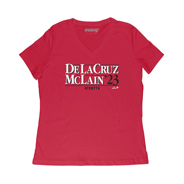 Elly De La Cruz Matt McLain Campaign T-Shirt, Cincinnati - BreakingT