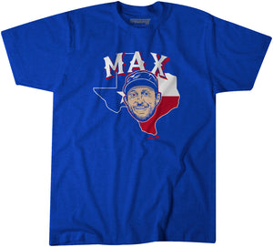 Max Scherzer The Eyes of Texas T-Shirt - MLBPA Licensed - BreakingT