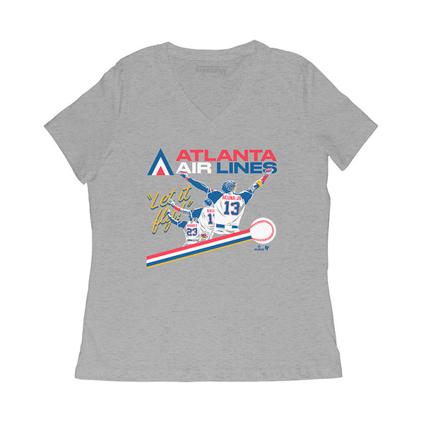 Atlanta Airlines Let It Fly Michael Harris T-Shirt - MLBPA - BreakingT